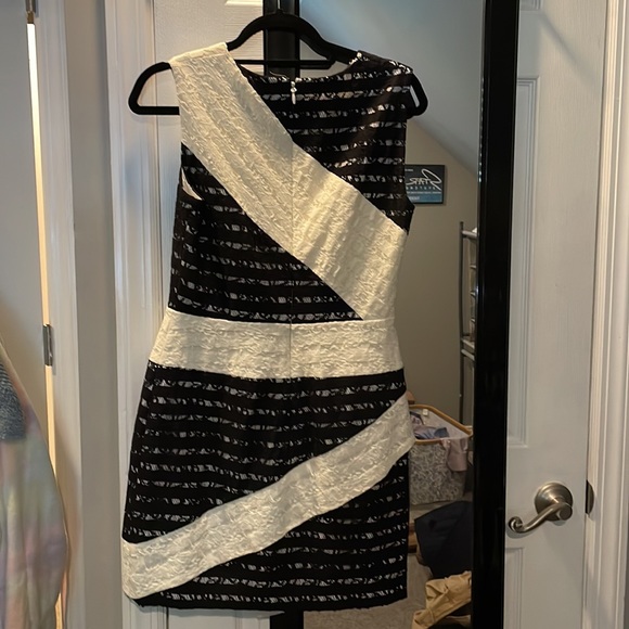 BCBG Asymmentrical Mini Dress - Picture 3 of 4